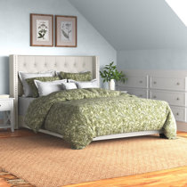 Drusilla Tufted Upholstered Low Profile Standard Bed Wayfair